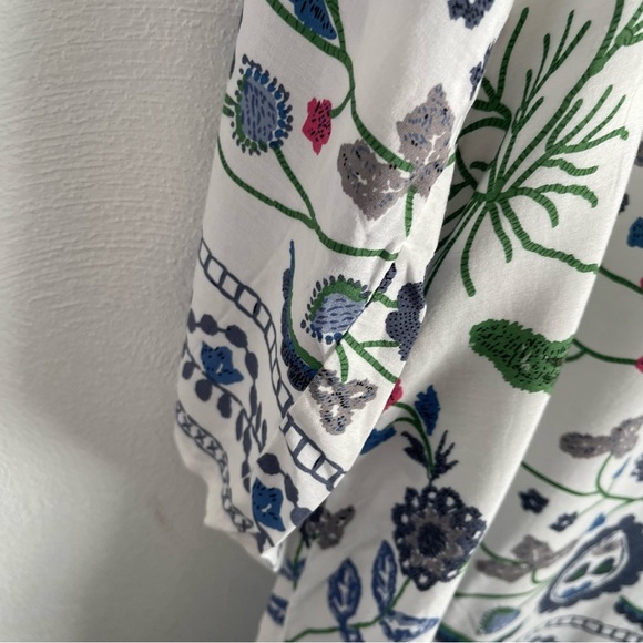 Zoeful women’s embroidered blouse size 3X NWT gives Johnny was vibes boho - Picture 8 of 16